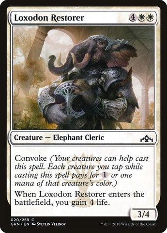 Restaurador Loxodon [Gremios de Ravnica] 