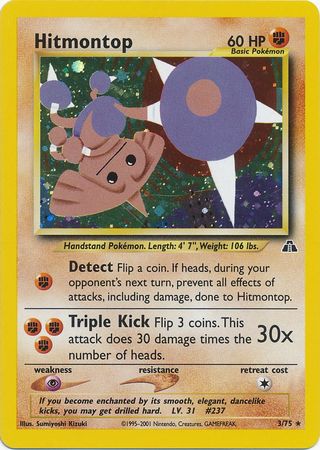 Hitmontop (3/75) [Neo Discovery ilimitado] 