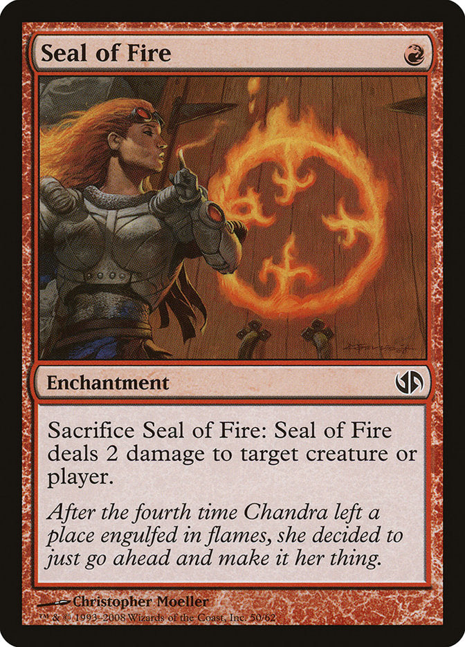 Sello de fuego [Mazos de duelo: Jace contra Chandra] 