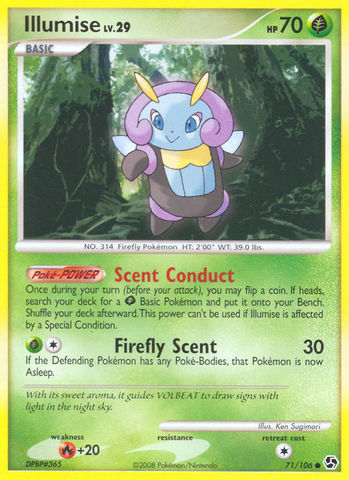 Illumise (71/106) [Diamante y Perla: Grandes encuentros] 