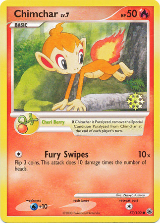 Chimchar (57/100) [Promociones del calendario de cuenta regresiva] 