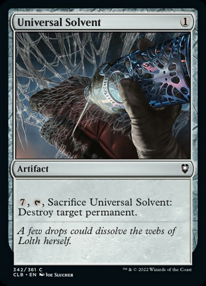 Universal Solvent [Commander Legends: Battle for Baldur's Gate]