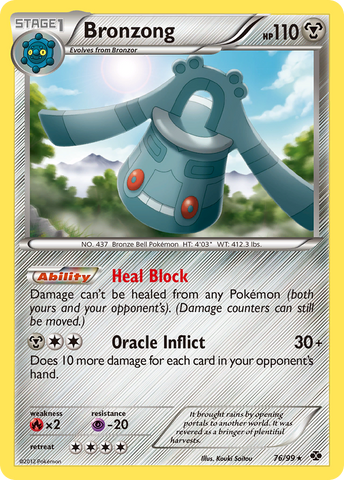Bronzong (76/99) [Blanco y negro: Próximos destinos] 