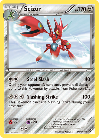 Scizor (94/149) [Blanco y negro: Límites cruzados] 