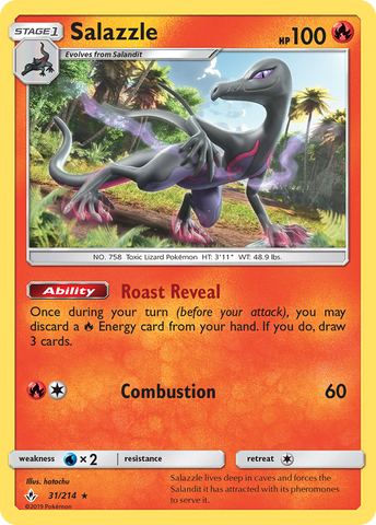Salazzle (31/214) [Sol y Luna: Vínculos inquebrantables] 
