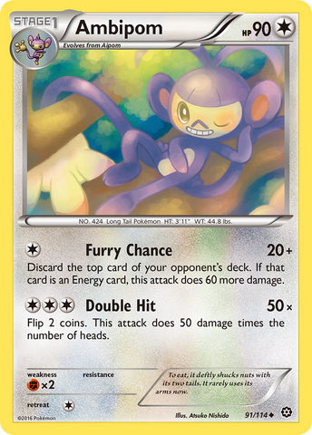 Ambipom (91/114) [XY: Asedio de vapor] 