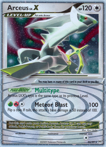 Arceus LV.X (95/99) [Platino: Arceus] 
