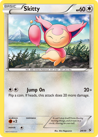 Skitty (28/39) [XY: Conjunto inicial de Kalos] 