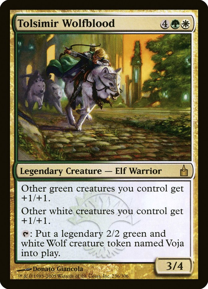 Tolsimir Wolfblood [Ravnica: Ciudad de los gremios] 