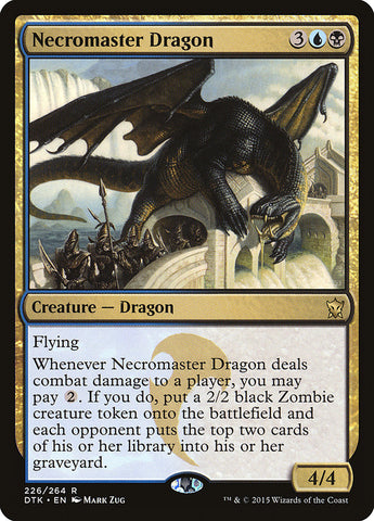 Dragón Necromaestro [Dragones de Tarkir] 