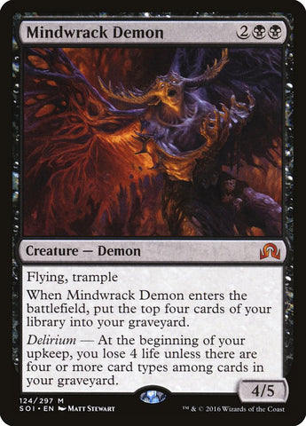 Demonio atormentador mental [Sombras sobre Innistrad] 