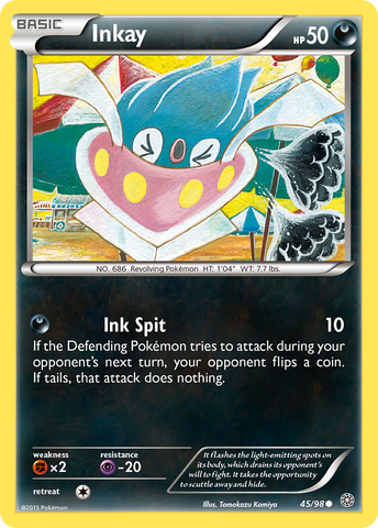 Inkay (45/98) [XY: Orígenes antiguos] 