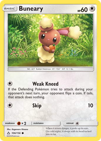 Buneary (106/156) [Sol y Luna: Ultra Prisma] 