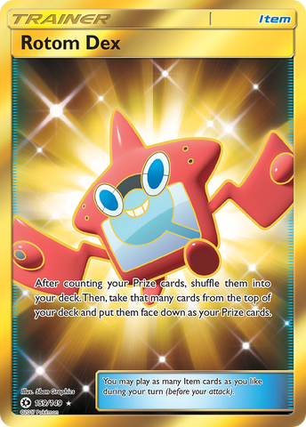 Rotom Dex (159/149) [Sol y Luna: Conjunto básico] 