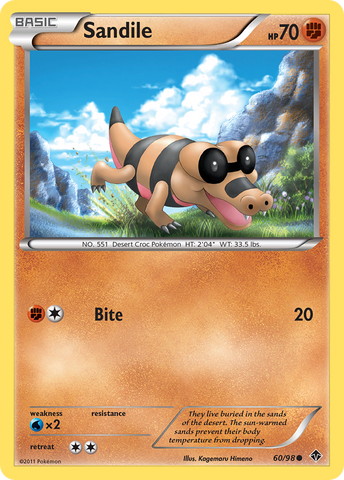 Sandile (60/98) [Blanco y negro: poderes emergentes] 