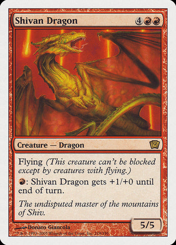 Dragón Shivan [Novena edición] 