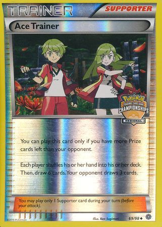 Ace Trainer (69/98) (Promoción del campeonato regional) [XY: Ancient Origins] 