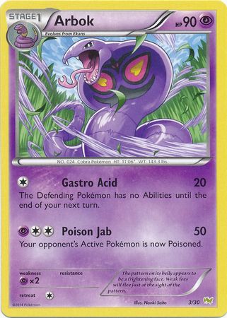 Arbok (30/3) [XY: Kit de entrenador - Noivern] 
