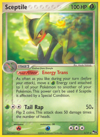 Sceptile (5/17) [Serie POP 4] 