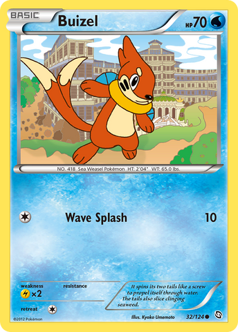 Buizel (32/124) [Blanco y Negro: Dragones Exaltados] 