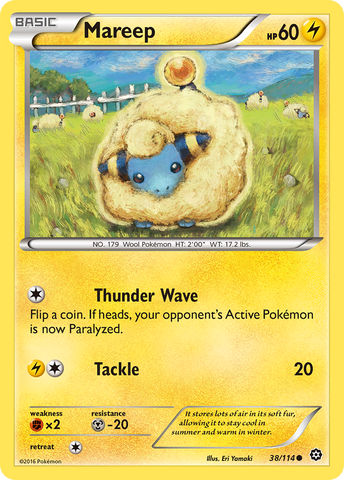 Mareep (38/114) [XY: Asedio de vapor] 