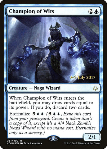 Campeón de ingenio [Promociones de presentación de La hora de la devastación] 