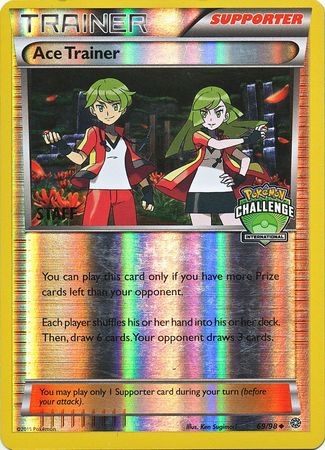 Ace Trainer (69/98) (Personal de promoción del desafío internacional) [XY: Ancient Origins] 