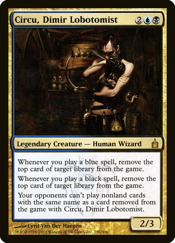 Circu, Dimir Lobotomist [Ravnica: Ciudad de los gremios] 