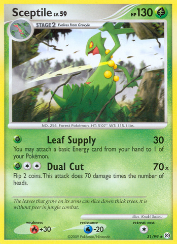 Sceptile (31/99) [Platino: Arceus] 