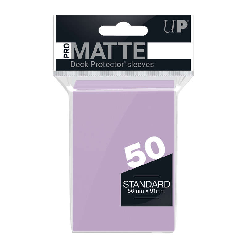 Ultra PRO: Fundas estándar de 50 ct - PRO-Matte (Lila) 