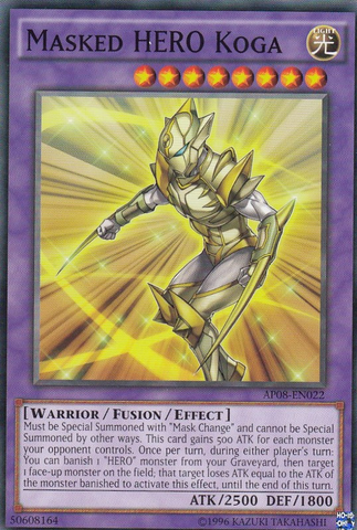 Héroe enmascarado Koga [AP08-EN022] Común 