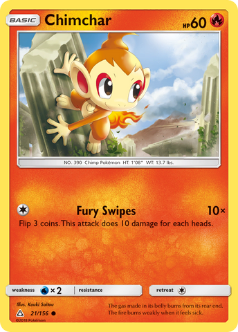 Chimchar (21/156) [Sol y Luna: Ultra Prisma] 