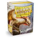 Dragon Shield Sleeves - White (100 protectores)
