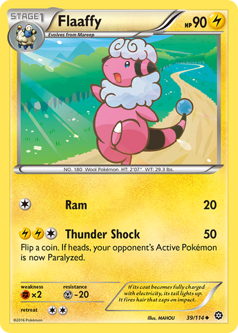 Flaaffy (39/114) [XY: Asedio de vapor] 