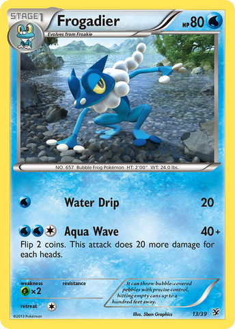 Frogadier (13/39) [XY: Conjunto inicial de Kalos] 