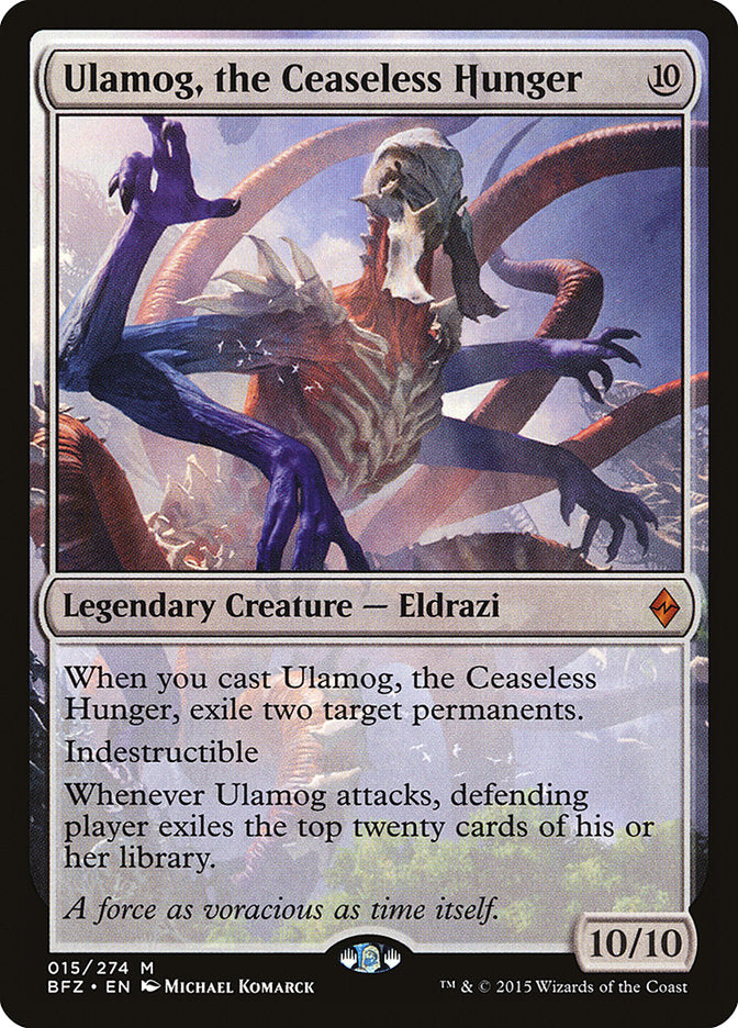 Ulamog, el hambre incesante [Batalla por Zendikar] 