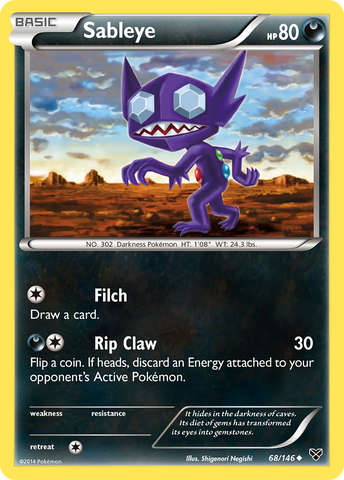 Sableye (68/146) [XY: Conjunto básico] 