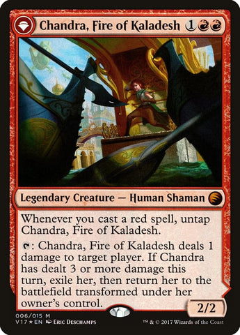 Chandra, Fuego de Kaladesh // Chandra, Llama rugiente [De la Bóveda: Transformar] 