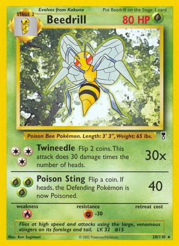 Beedrill (20/110) [Colección legendaria] 