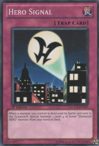 Señal de héroe [LCGX-EN107] Común 