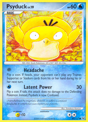 Psyduck (87/127) [Platino: Conjunto básico] 