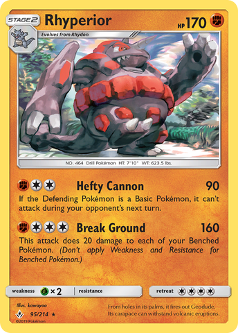 Rhyperior (95/214) [Sol y Luna: Vínculos inquebrantables] 