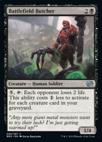 Carnicero del campo de batalla [La guerra de los hermanos] 