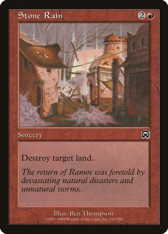 Lluvia de piedras [Máscaras mercadianas] 