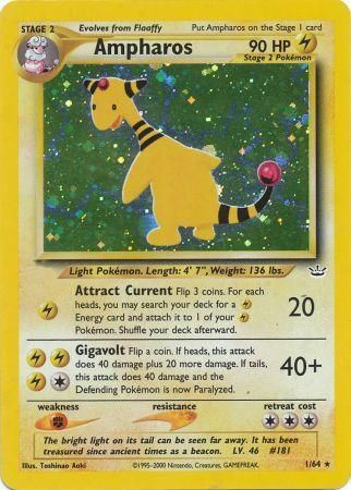 Ampharos (1/64) [Neo Revelación Ilimitada] 