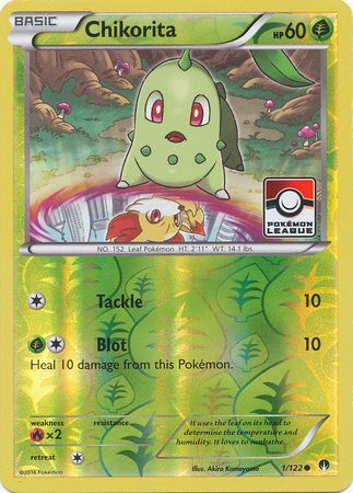 Chikorita (1/122) (Promoción de liga) [XY: BREAKpoint]