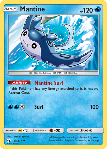 Mantine (58/214) [Sol y Luna: Trueno perdido] 