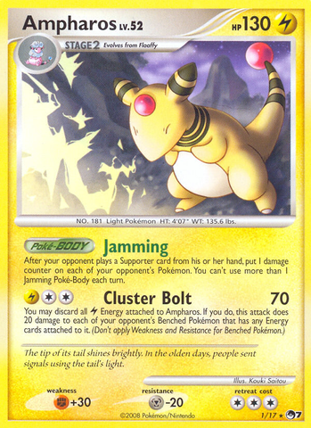 Ampharos (1/17) [Serie POP 7] 