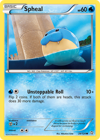 Spheal (29/124) [Blanco y Negro: Dragones Exaltados] 