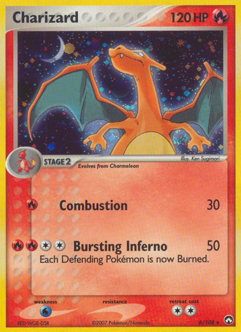 Charizard (6/108) [EX: Guardianes del poder] 